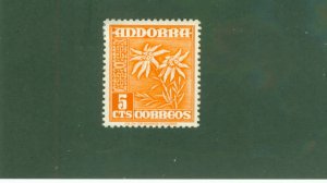 SPANISH ANDORRA 38 MH BIN $0.50