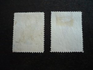 Stamps - Newfoundland - Scott# 119,122 - Mint Hinged Part Set of 2 Stamps