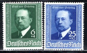 Germany Reich Scott # B186 - B187, mint nh