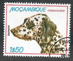 Mozambique #663 used single