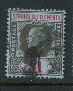 Straits Settlements #124 Used- Make Me A Reasonable Offer