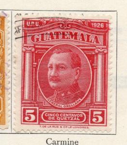 Guatemala 1929 Early Issue Fine Used 5c. 100955