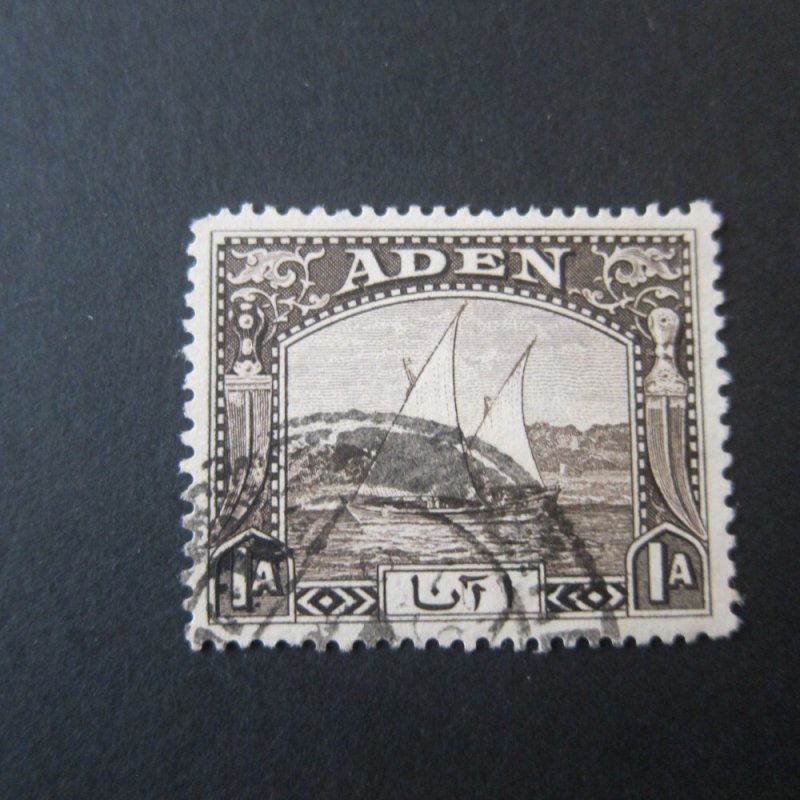 Aden 1937 Sc 3 FU