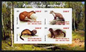 Burundi 2011 Fauna of the World - Mammals (Martens & ...