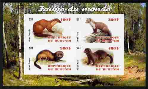 Burundi 2011 Fauna of the World - Mammals (Martens & ...