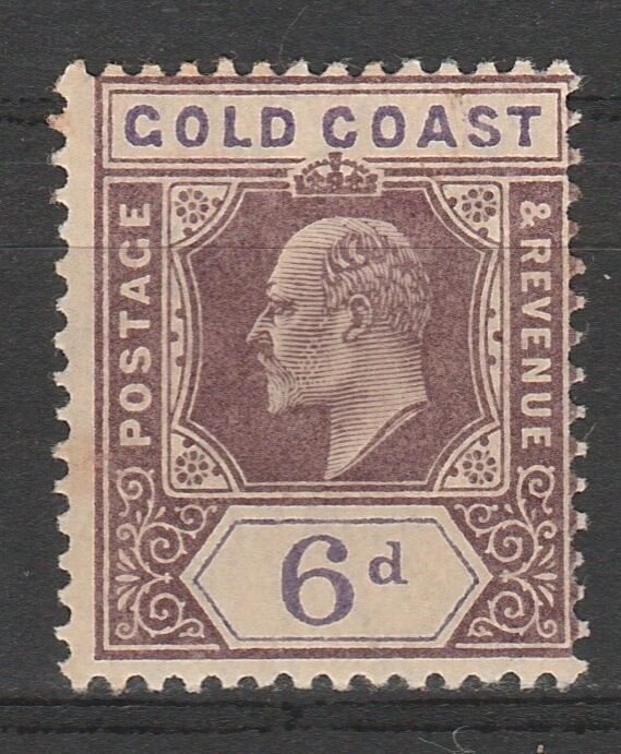 GOLD COAST 1904 KEVII 6D WMK MULTI CROWN CA