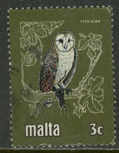 Malta 580 Barn Owl 1981