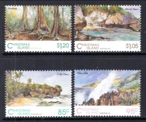 Christmas Island 350-353 MNH VF