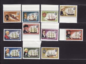 Antigua 241-251 MNH Ships (B)