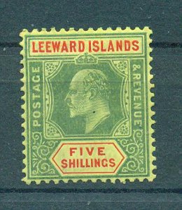 Leeward Islands sc# 40 mh cat value $50.00