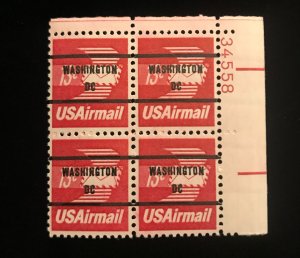 C79b Plate Block, MNH,  Bureau Precanceled