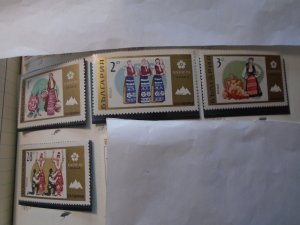 Bulgaria  #  1873-76  MNH