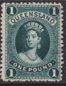 Australia - Queensland 1883 SC 78 Used