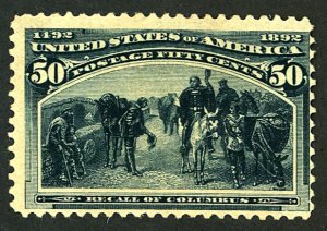 U.S. #240 MINT OG HR