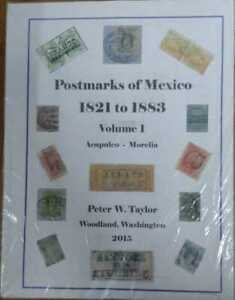 Vtaeb.SJ) 2013 MEXICO, CATALOG, POSTMARK FROM MEXICO FROM 1821 TO 1883 FROM ME