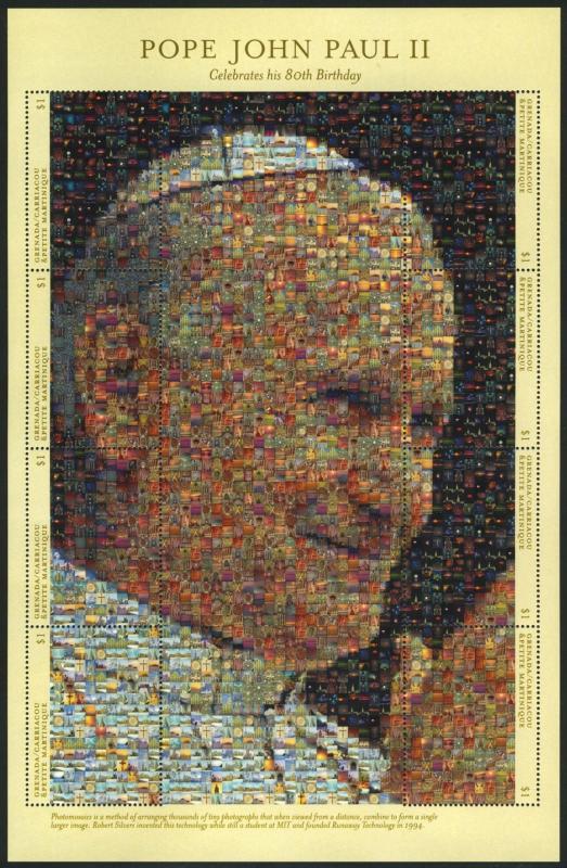 Grenada Grenadines 2270 MNH Pope John Paul II