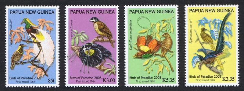 Papua NG Birds of Paradise 4v SG#1263/66 SC#1327-30 MI#1341-44 CV?10+ SALE BELOW