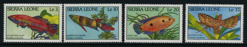 Sierra Leone 959-62 MNH Fish