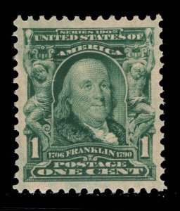 MOMEN: US STAMPS #300 MINT OG NH PSE GRADED CERT XF-SUP 95 LOT #89032