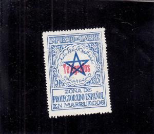 Spanish Morocco, Sc #40, 5p, MH (24712)