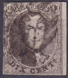 Belgium #10 F-VF  Used  CV $9.00 (Z3183)