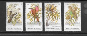 BIRDS - BOPHUTHATSWANA #60-3  MNH