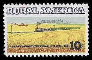 PCBstamps   US #1506 10c Rural American - Wheat, MNH, (34)