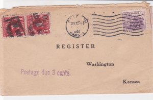 united states 1933 to pay postage due  stamps cover ref 19984