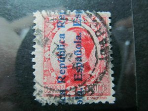 Spain Spain España Spain 1931-32 optd 25c fine used stamp A4P15F568-