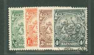 Barbados #193/198a Unused