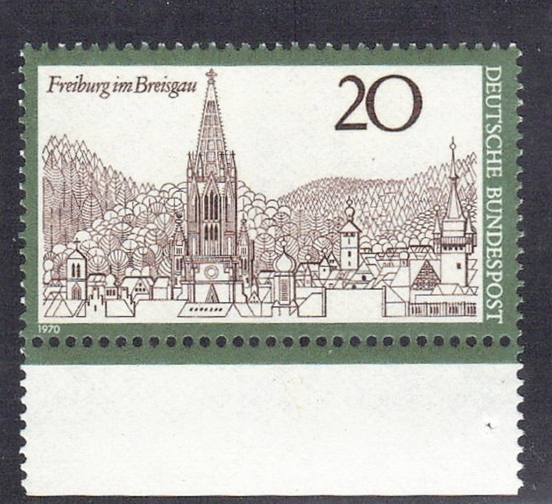 GERMANY SCOTT# 1048 MNH 20pf  1970