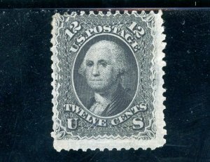 USAstamps Unused FVF US 1861 Civil War Issue Washington Scott 69 MHR