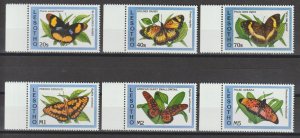 LESOTHO 1993 SG 1152/7 + MS 1158 MNH