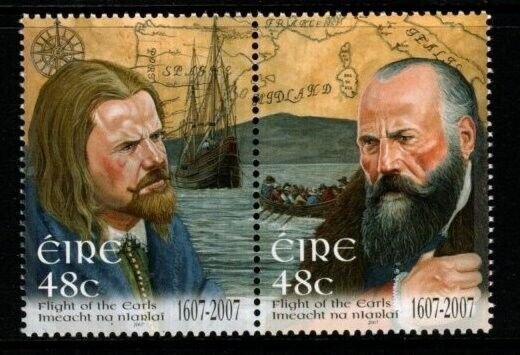 IRELAND SG1831a 2007 ANNIV OF THE FLIGHT OF THE EARLS MNH