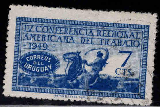 Uruguay Scott 580 used stamp
