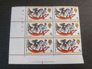 Great Britain 1968 Sc 572 BLK(6) MNH