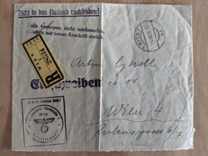 Austria 1938-1940s Jewish Family Gerstl Correspondece Holocaust Victims 108871