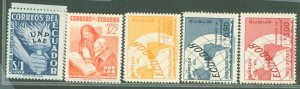 Ecuador #C240-C244 Unused Single (Complete Set)