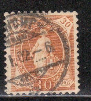 Switzerland Scott # 95a, used