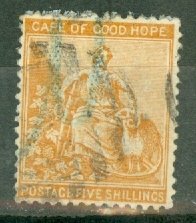 JN: Cape of Good Hope 38 used CV $300