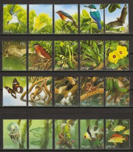 PALAU 1989 WWF SG 30/22 MNH Cat £16