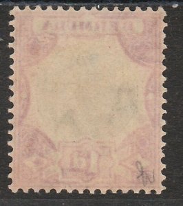 BERMUDA 1906 DRY DOCK 1D WMK MULTI CROWN CA