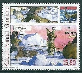 Greenland 2009 #544 MNH. Comics