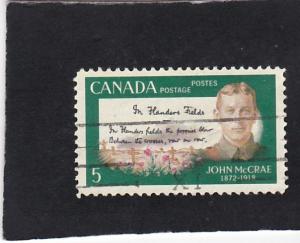 Canada #487   used