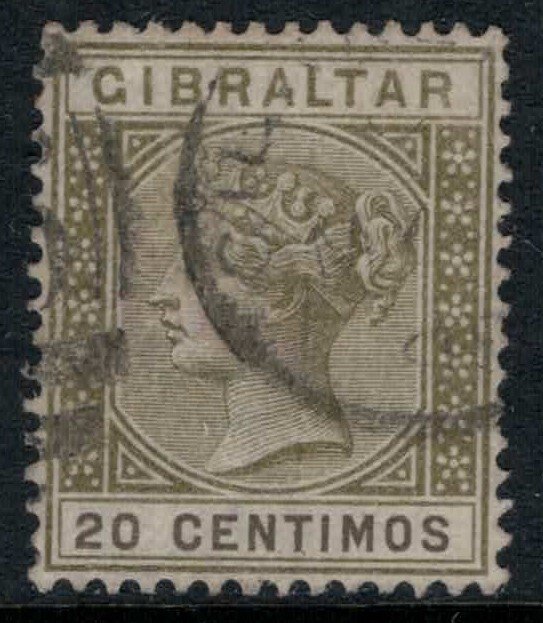 Gibraltar #31A  CV $24.00