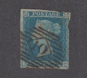 Great Britain #4 Used, 10 Cancel