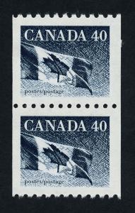 Canada 1194C Coil Pair MNH Flags