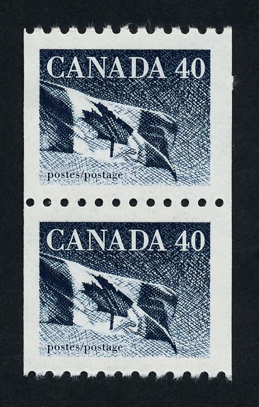 Canada 1194C Coil Pair MNH Flags