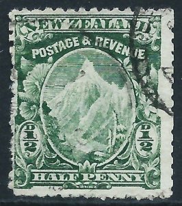 New Zealand, Sc #107, 1/2d Used