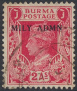 Burma   SC# 41  Used MILY ADMIN   see details & scans